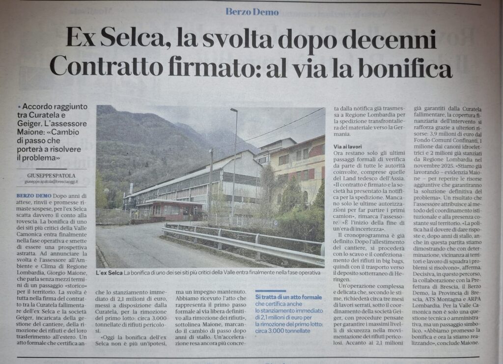 CAMPAGNE E PROGETTI selca